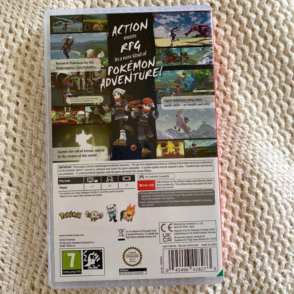 Pokemon Legends: Arceus Nintendo Switch Game - Picture 2 of 3
